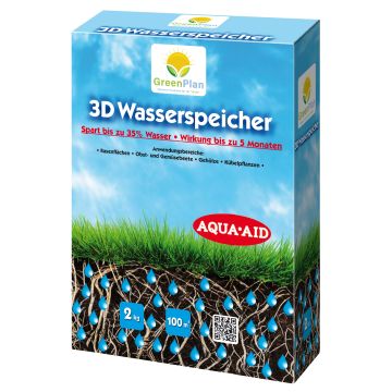 GP 3 D Wasserspeicher Granulat