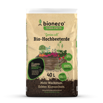 bionero Bio-Hochbeeterde Gemüse satt